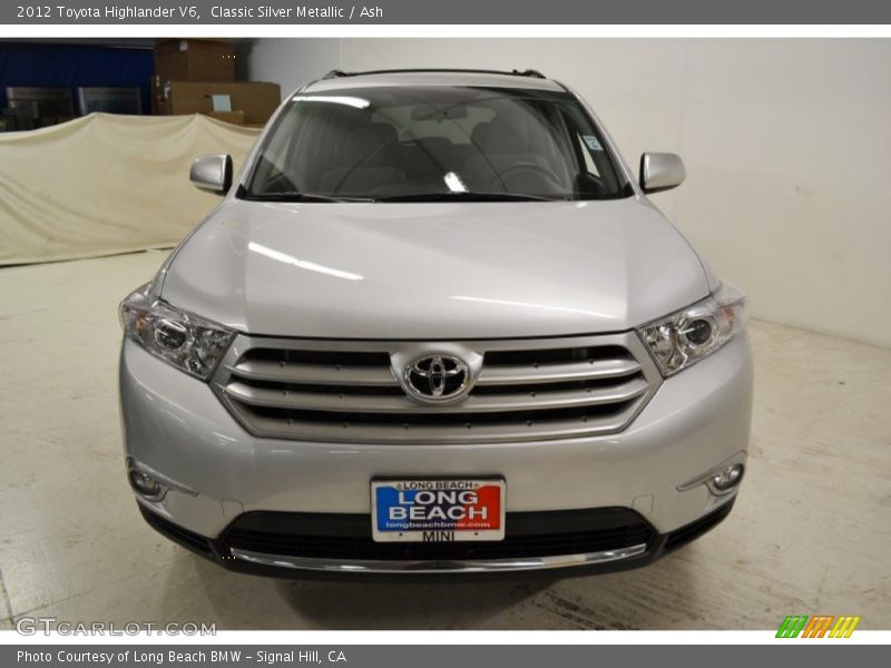 Classic Silver Metallic / Ash 2012 Toyota Highlander V6