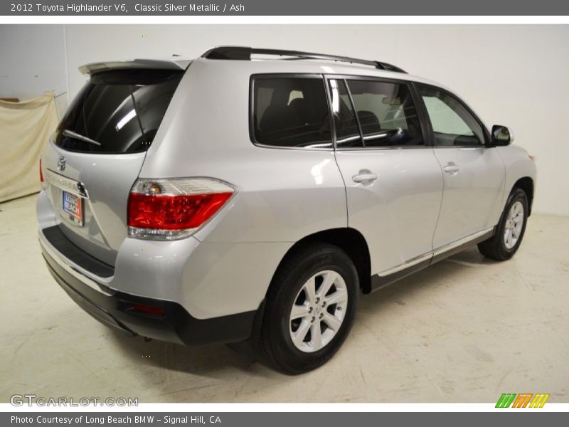 Classic Silver Metallic / Ash 2012 Toyota Highlander V6