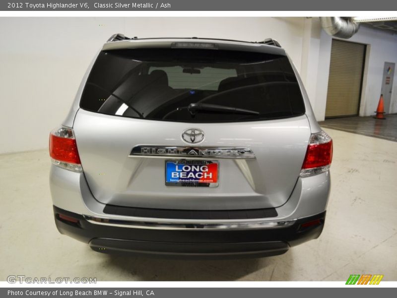 Classic Silver Metallic / Ash 2012 Toyota Highlander V6
