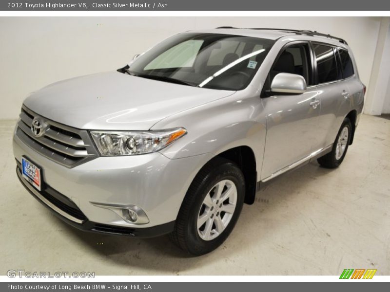 Classic Silver Metallic / Ash 2012 Toyota Highlander V6