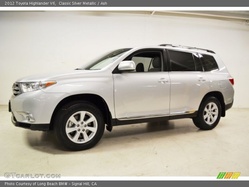Classic Silver Metallic / Ash 2012 Toyota Highlander V6