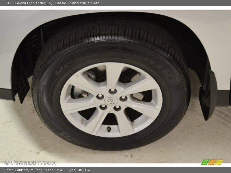 Classic Silver Metallic / Ash 2012 Toyota Highlander V6