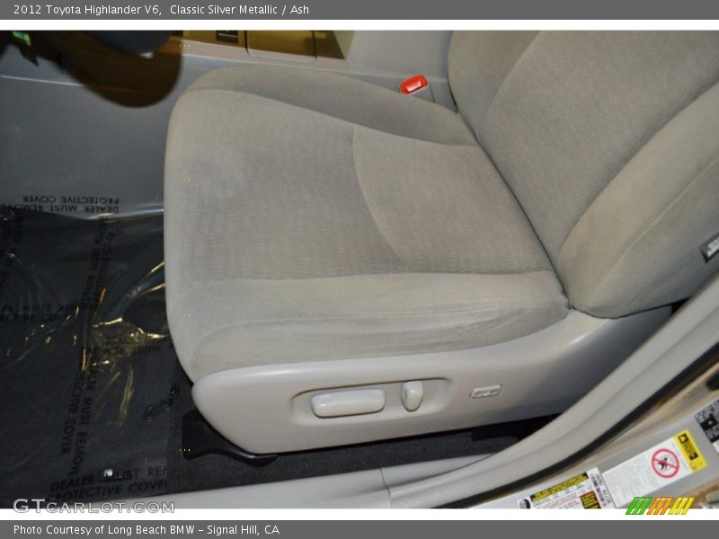 Classic Silver Metallic / Ash 2012 Toyota Highlander V6