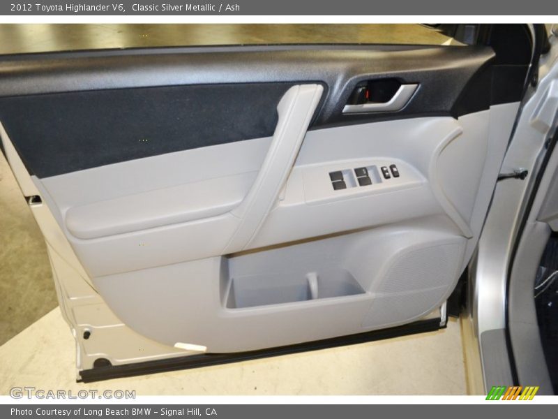 Classic Silver Metallic / Ash 2012 Toyota Highlander V6
