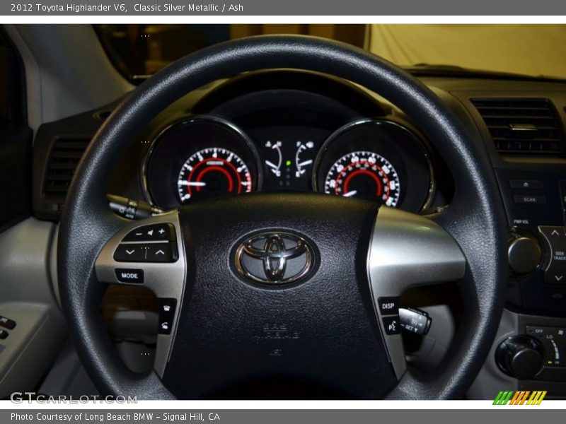 Classic Silver Metallic / Ash 2012 Toyota Highlander V6