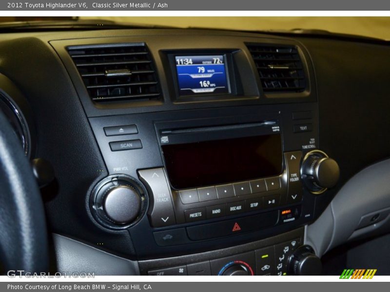 Classic Silver Metallic / Ash 2012 Toyota Highlander V6