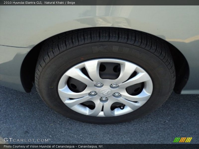 Natural Khaki / Beige 2010 Hyundai Elantra GLS