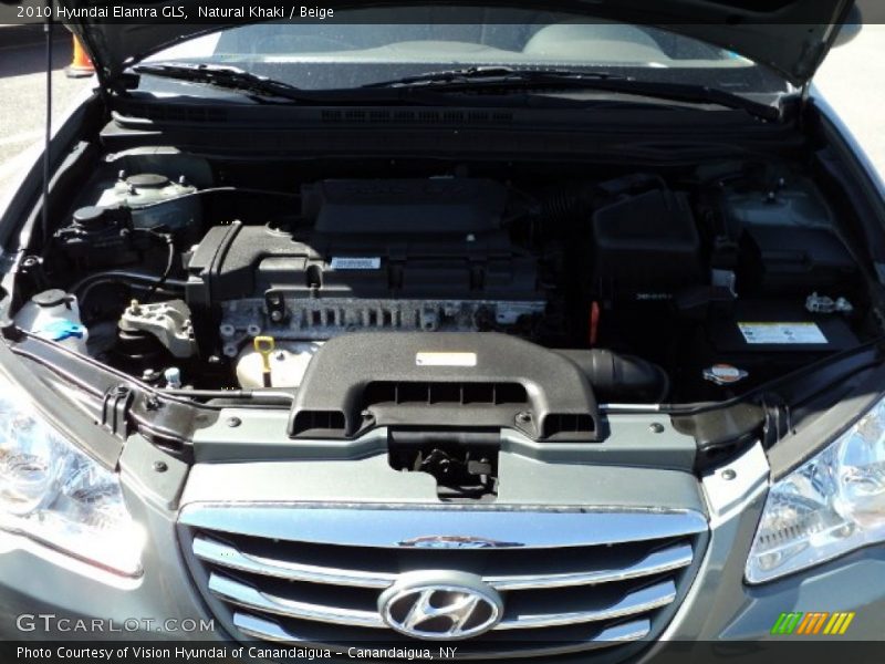Natural Khaki / Beige 2010 Hyundai Elantra GLS