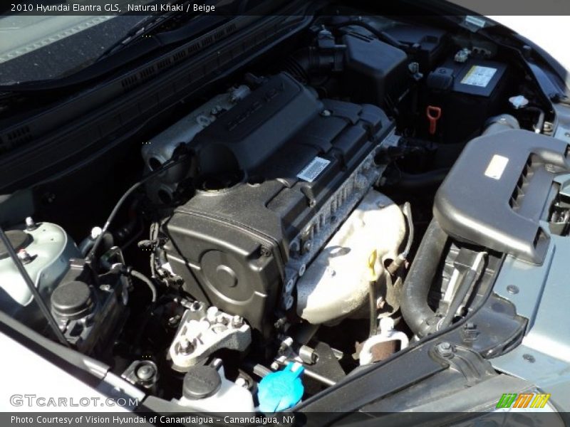 Natural Khaki / Beige 2010 Hyundai Elantra GLS