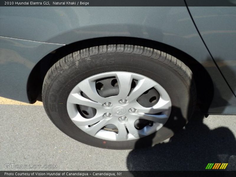 Natural Khaki / Beige 2010 Hyundai Elantra GLS