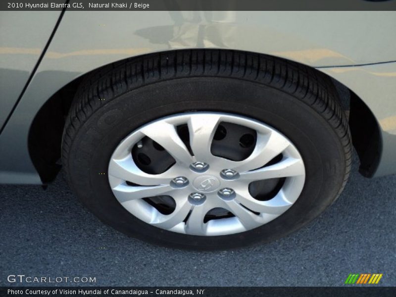 Natural Khaki / Beige 2010 Hyundai Elantra GLS