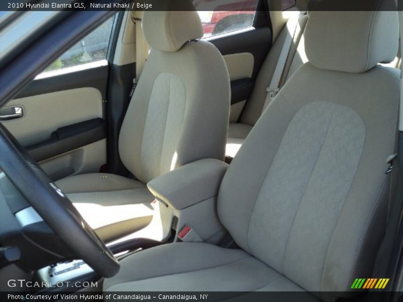 Natural Khaki / Beige 2010 Hyundai Elantra GLS