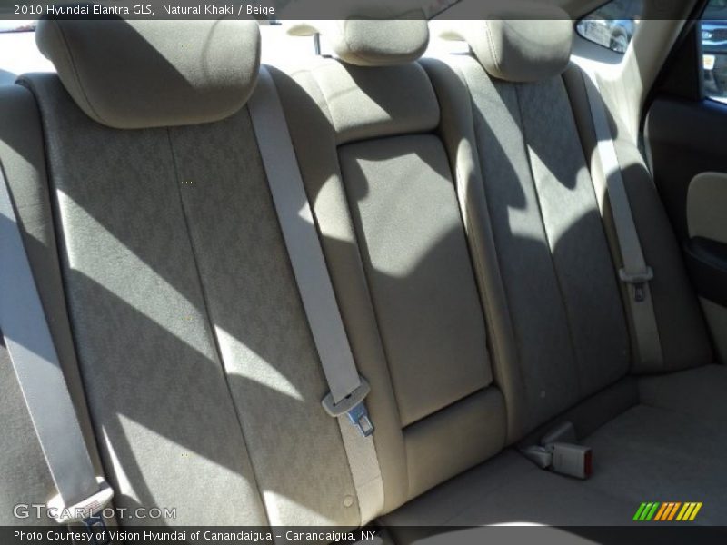 Natural Khaki / Beige 2010 Hyundai Elantra GLS