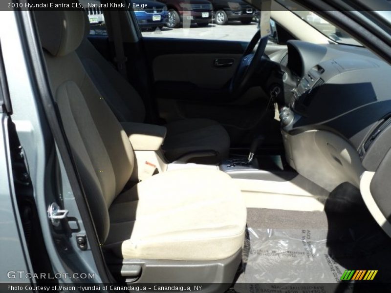 Natural Khaki / Beige 2010 Hyundai Elantra GLS