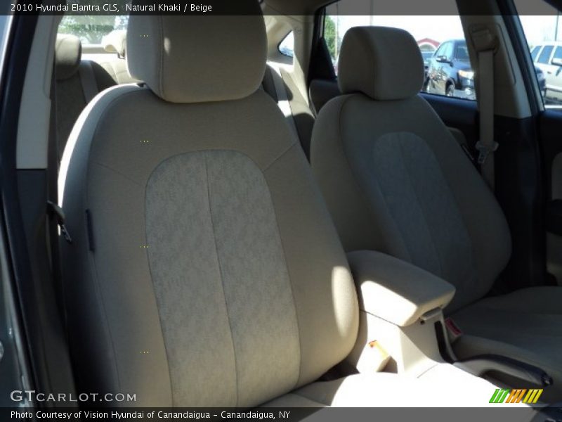 Natural Khaki / Beige 2010 Hyundai Elantra GLS