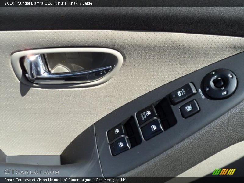 Natural Khaki / Beige 2010 Hyundai Elantra GLS
