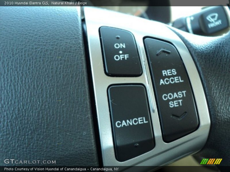 Natural Khaki / Beige 2010 Hyundai Elantra GLS