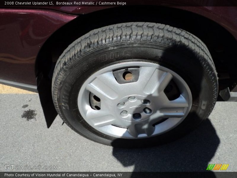 Bordeaux Red Metallic / Cashmere Beige 2008 Chevrolet Uplander LS