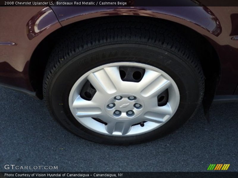 Bordeaux Red Metallic / Cashmere Beige 2008 Chevrolet Uplander LS