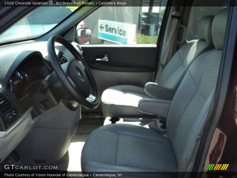 Bordeaux Red Metallic / Cashmere Beige 2008 Chevrolet Uplander LS