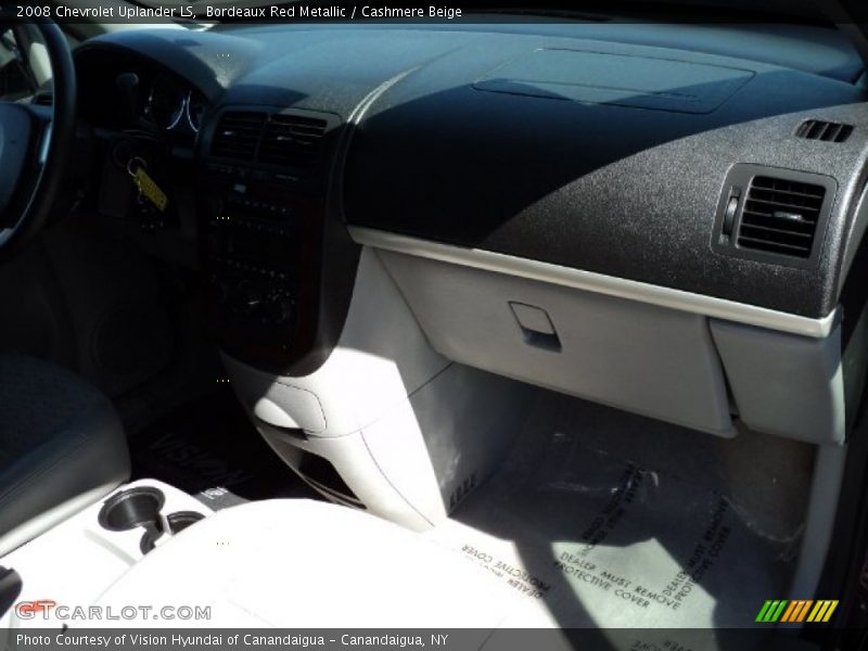 Bordeaux Red Metallic / Cashmere Beige 2008 Chevrolet Uplander LS