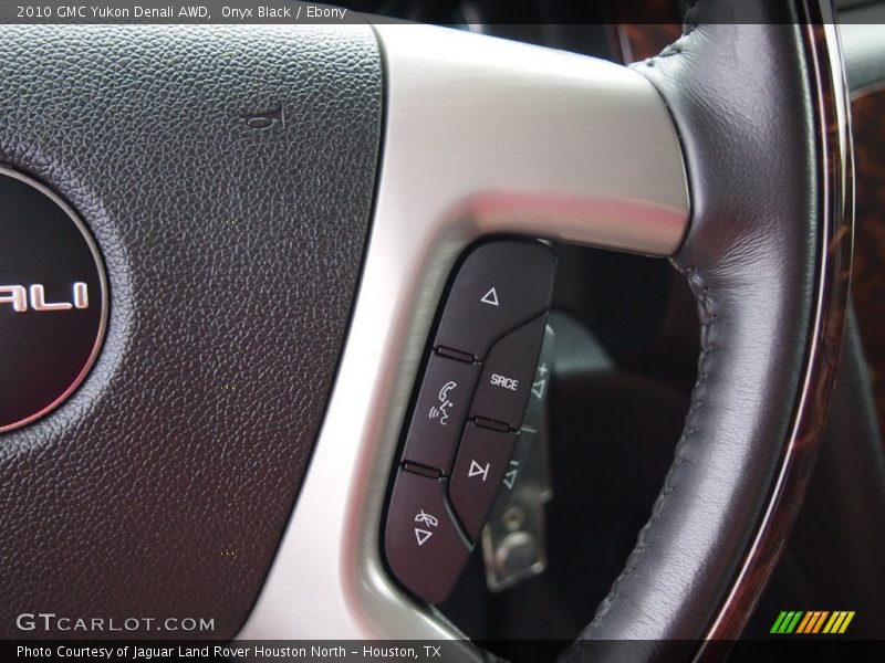 Onyx Black / Ebony 2010 GMC Yukon Denali AWD