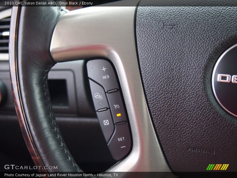 Onyx Black / Ebony 2010 GMC Yukon Denali AWD