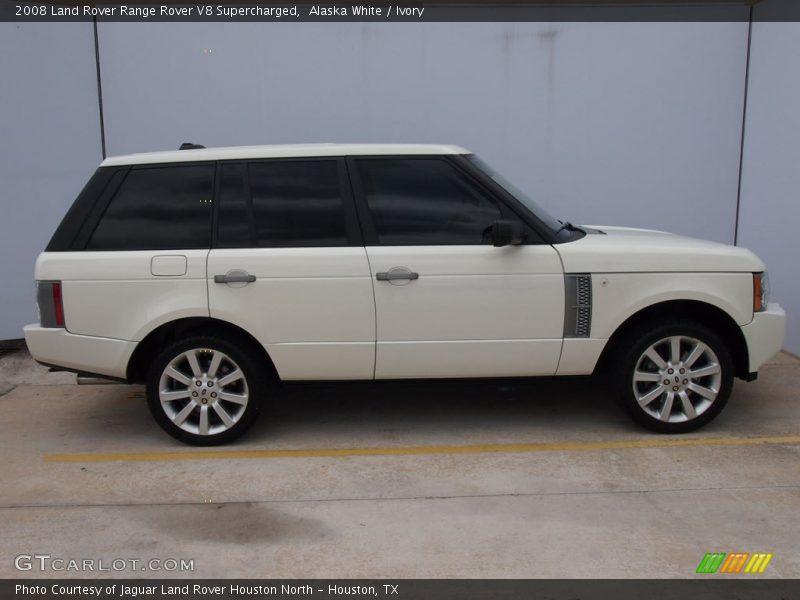 Alaska White / Ivory 2008 Land Rover Range Rover V8 Supercharged