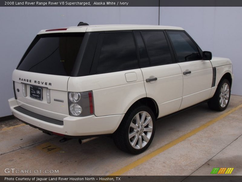 Alaska White / Ivory 2008 Land Rover Range Rover V8 Supercharged