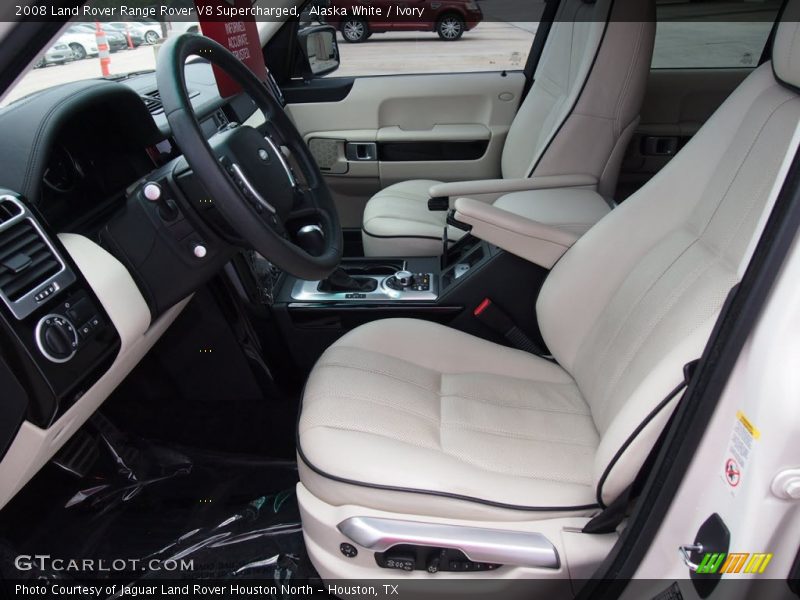 Alaska White / Ivory 2008 Land Rover Range Rover V8 Supercharged