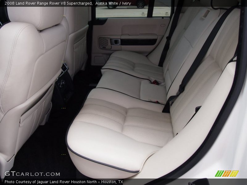 Alaska White / Ivory 2008 Land Rover Range Rover V8 Supercharged