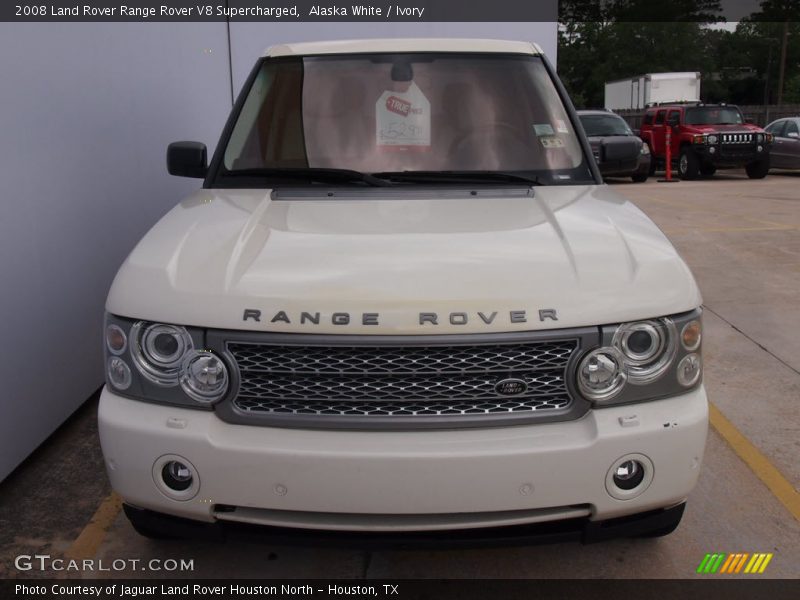 Alaska White / Ivory 2008 Land Rover Range Rover V8 Supercharged