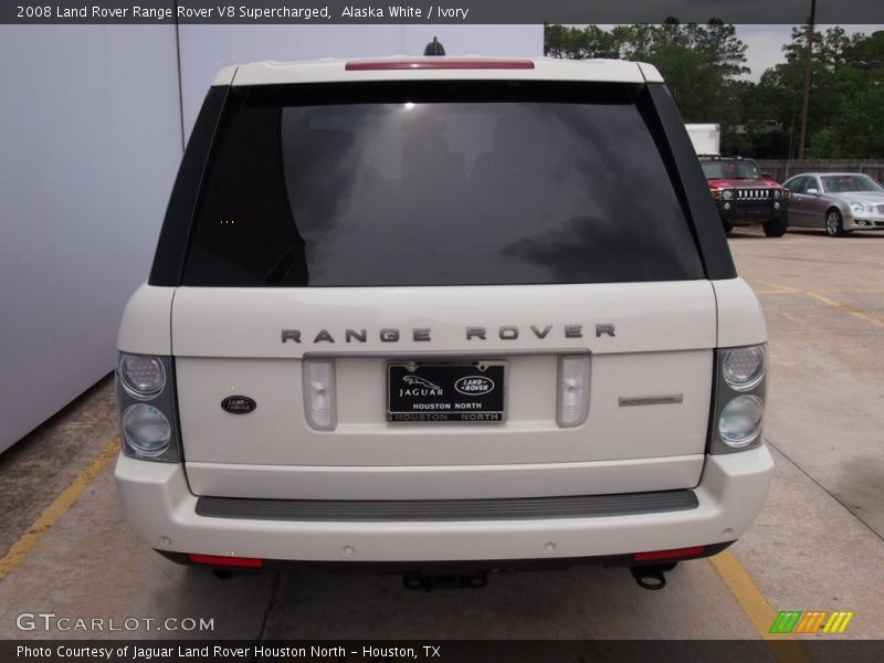 Alaska White / Ivory 2008 Land Rover Range Rover V8 Supercharged