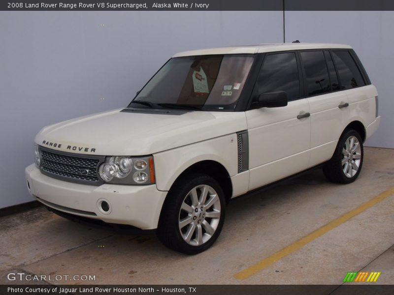 Alaska White / Ivory 2008 Land Rover Range Rover V8 Supercharged