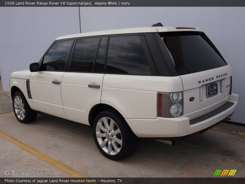 Alaska White / Ivory 2008 Land Rover Range Rover V8 Supercharged