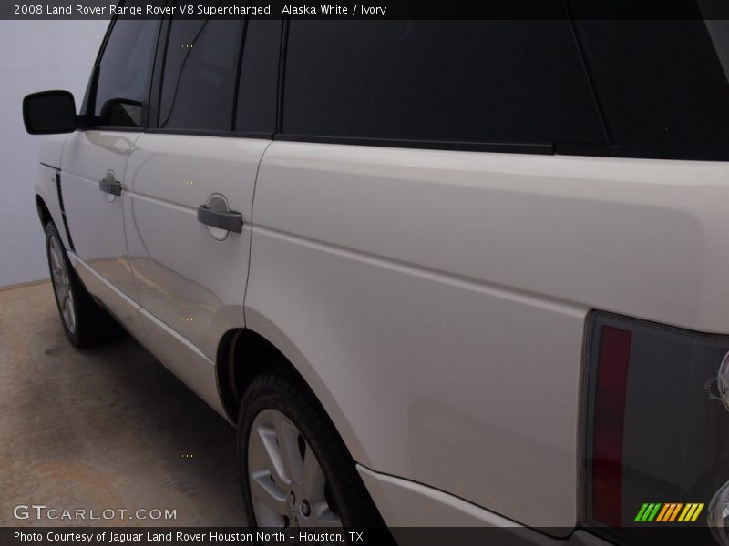 Alaska White / Ivory 2008 Land Rover Range Rover V8 Supercharged