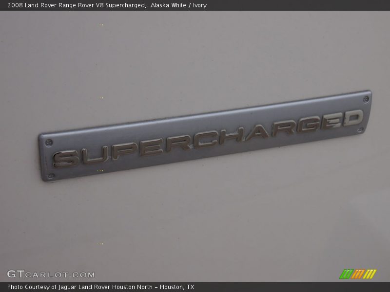 Alaska White / Ivory 2008 Land Rover Range Rover V8 Supercharged
