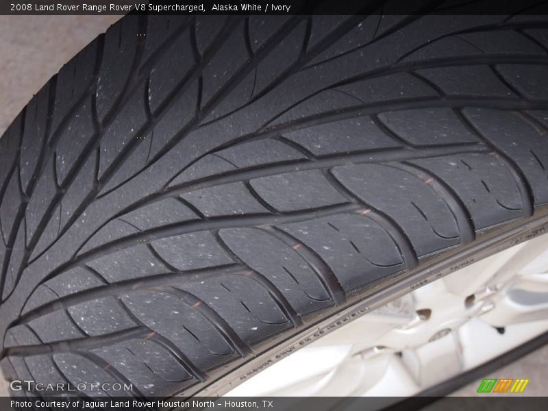 Alaska White / Ivory 2008 Land Rover Range Rover V8 Supercharged