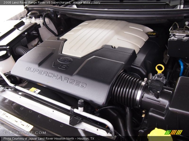 Alaska White / Ivory 2008 Land Rover Range Rover V8 Supercharged