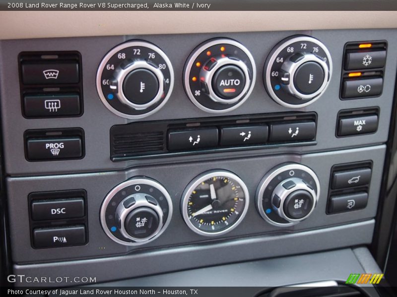 Alaska White / Ivory 2008 Land Rover Range Rover V8 Supercharged