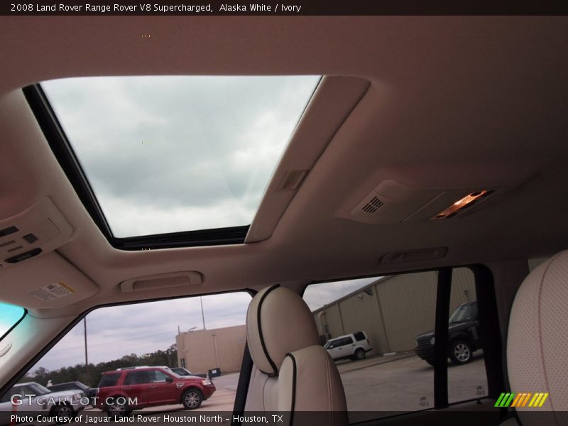 Alaska White / Ivory 2008 Land Rover Range Rover V8 Supercharged