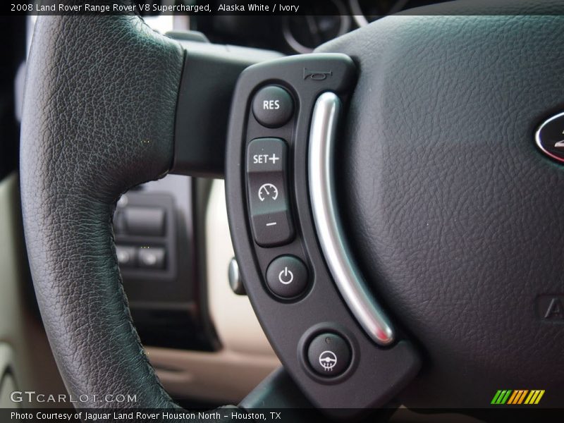 Alaska White / Ivory 2008 Land Rover Range Rover V8 Supercharged