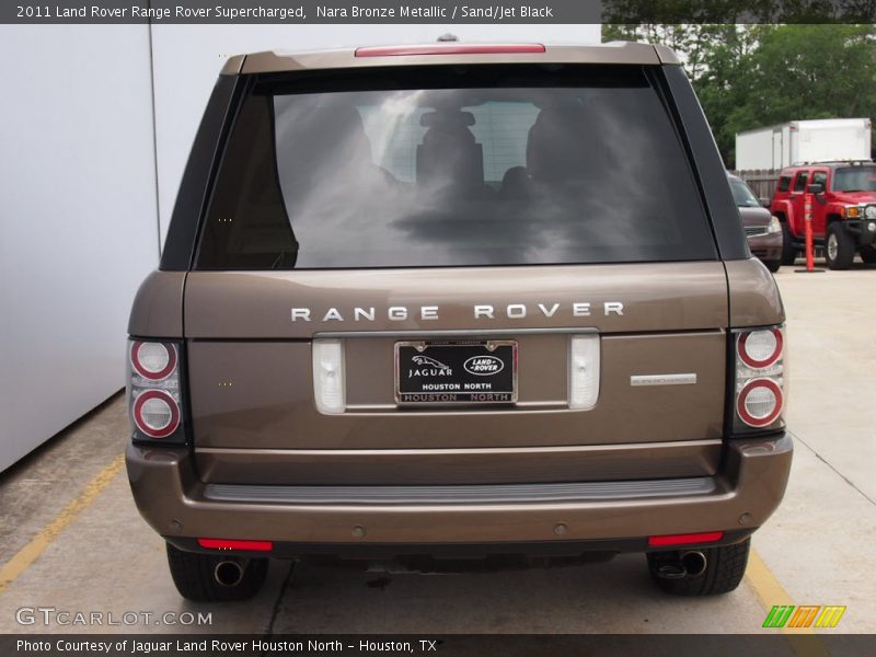 Nara Bronze Metallic / Sand/Jet Black 2011 Land Rover Range Rover Supercharged
