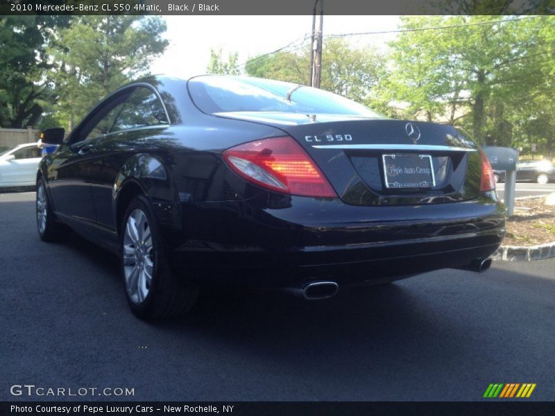 Black / Black 2010 Mercedes-Benz CL 550 4Matic
