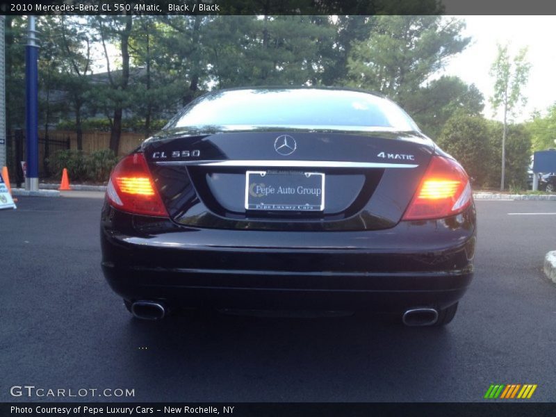 Black / Black 2010 Mercedes-Benz CL 550 4Matic