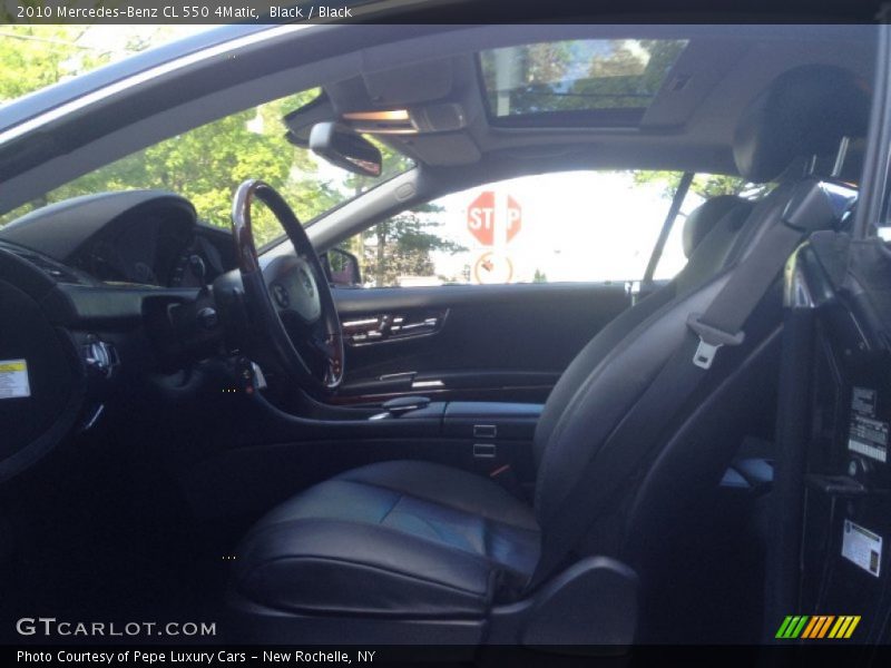 Black / Black 2010 Mercedes-Benz CL 550 4Matic