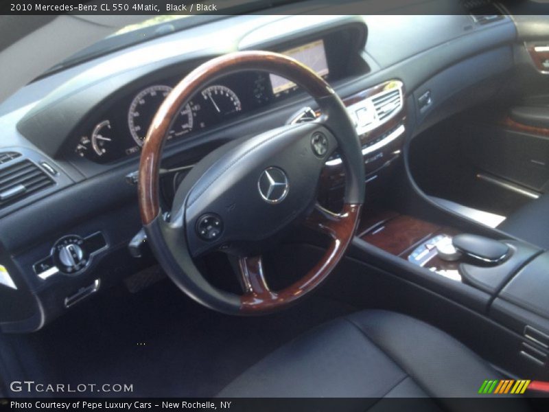 Black / Black 2010 Mercedes-Benz CL 550 4Matic