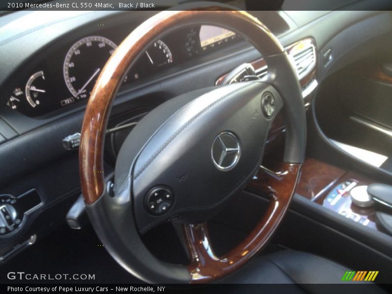 Black / Black 2010 Mercedes-Benz CL 550 4Matic