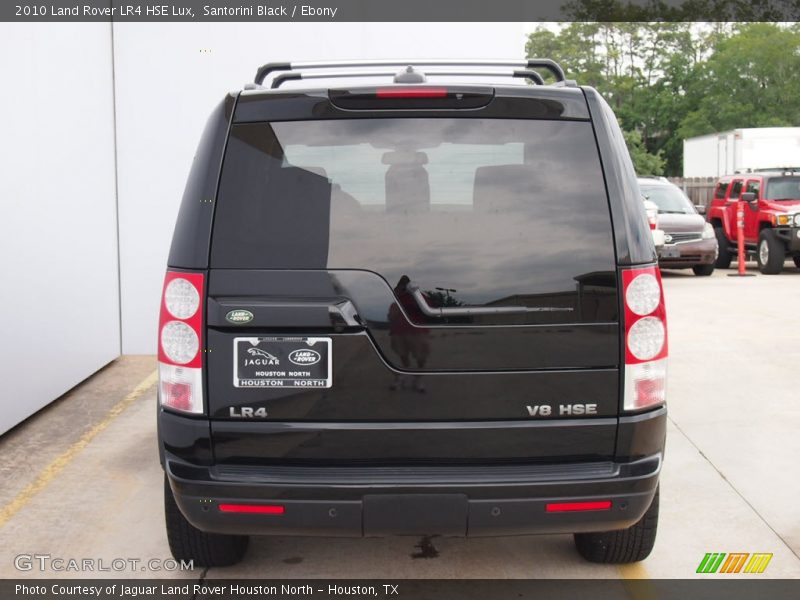 Santorini Black / Ebony 2010 Land Rover LR4 HSE Lux