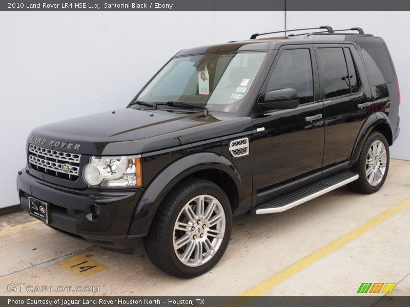 Santorini Black / Ebony 2010 Land Rover LR4 HSE Lux